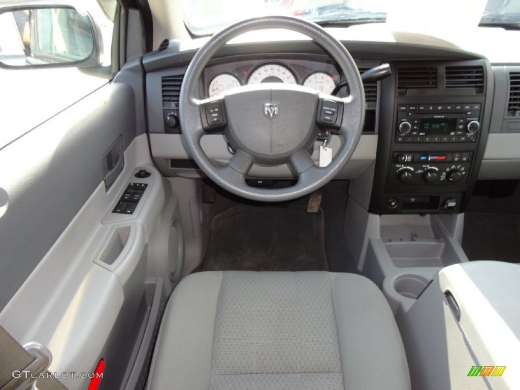 2008 Dodge Durango SXT 4x4 Dark/Light Slate Gray Dashboard Photo #51197788