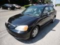 Nighthawk Black Pearl - Civic DX Sedan Photo No. 3