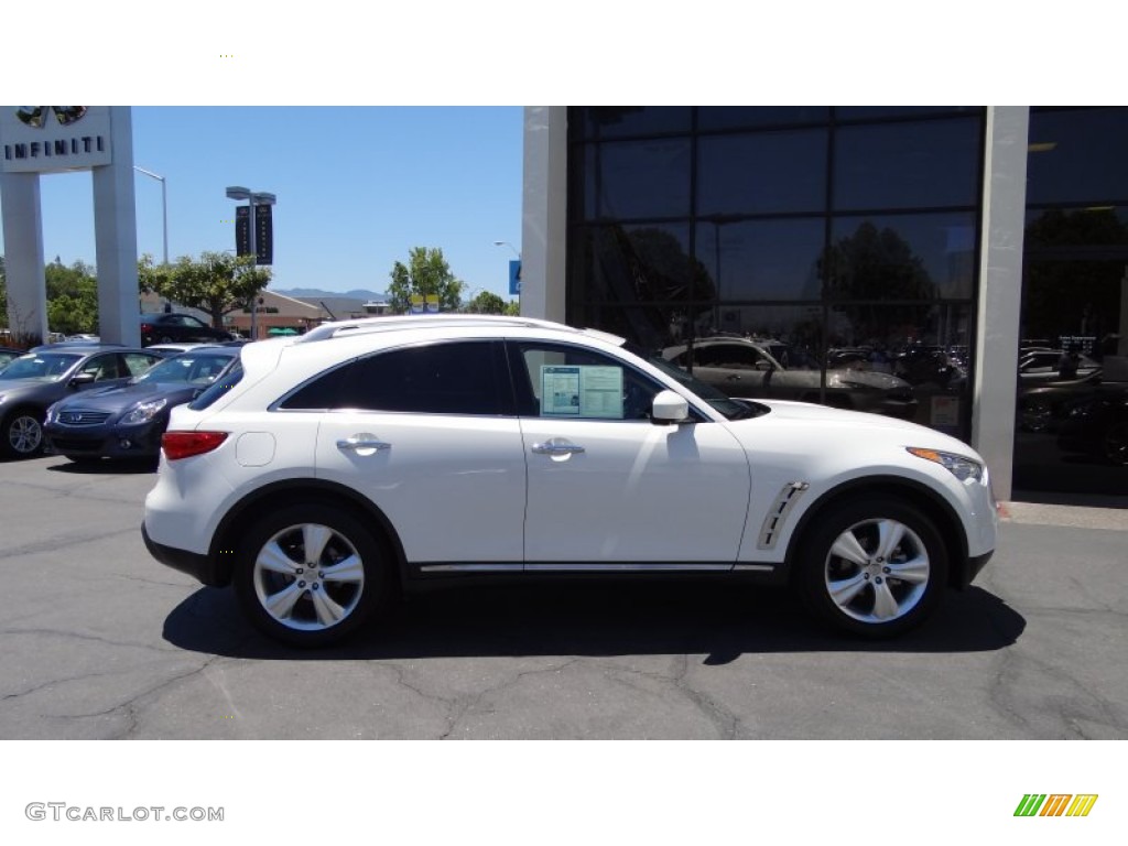 Moonlight White 2011 Infiniti FX 35 Exterior Photo #51199249