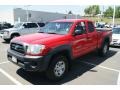 2008 Radiant Red Toyota Tacoma Access Cab 4x4  photo #4