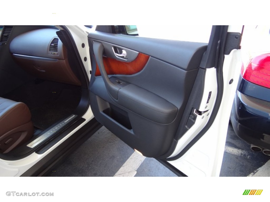 2011 Infiniti FX 35 Java Door Panel Photo #51199468