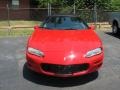 2002 Bright Rally Red Chevrolet Camaro Convertible  photo #2