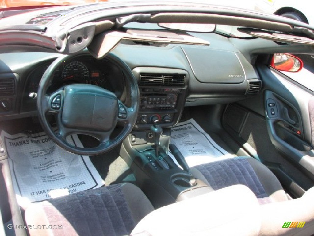 2002 Chevrolet Camaro Convertible Medium Gray Dashboard Photo #51199705