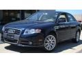 2008 Deep Sea Blue Pearl Effect Audi A4 2.0T quattro S-Line Sedan  photo #1