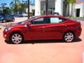 2012 Red Allure Hyundai Elantra Limited  photo #2