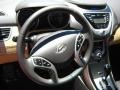 2012 Red Allure Hyundai Elantra Limited  photo #6