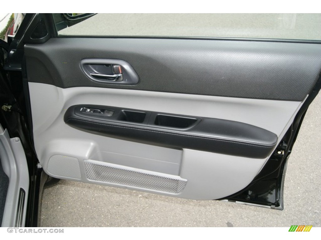 2005 Subaru Forester 2.5 XT Premium Gray Door Panel Photo #51200489