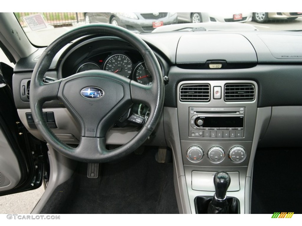2005 Subaru Forester 2.5 XT Premium Gray Dashboard Photo #51200528