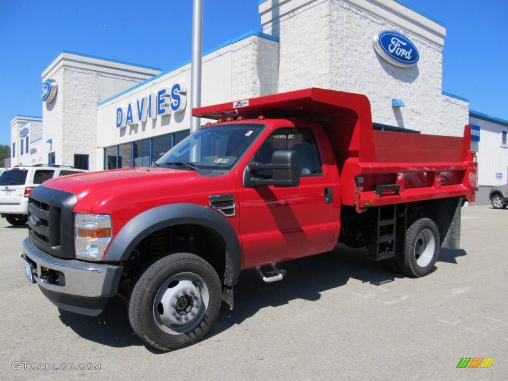 Red Clearcoat Ford F450 Super Duty