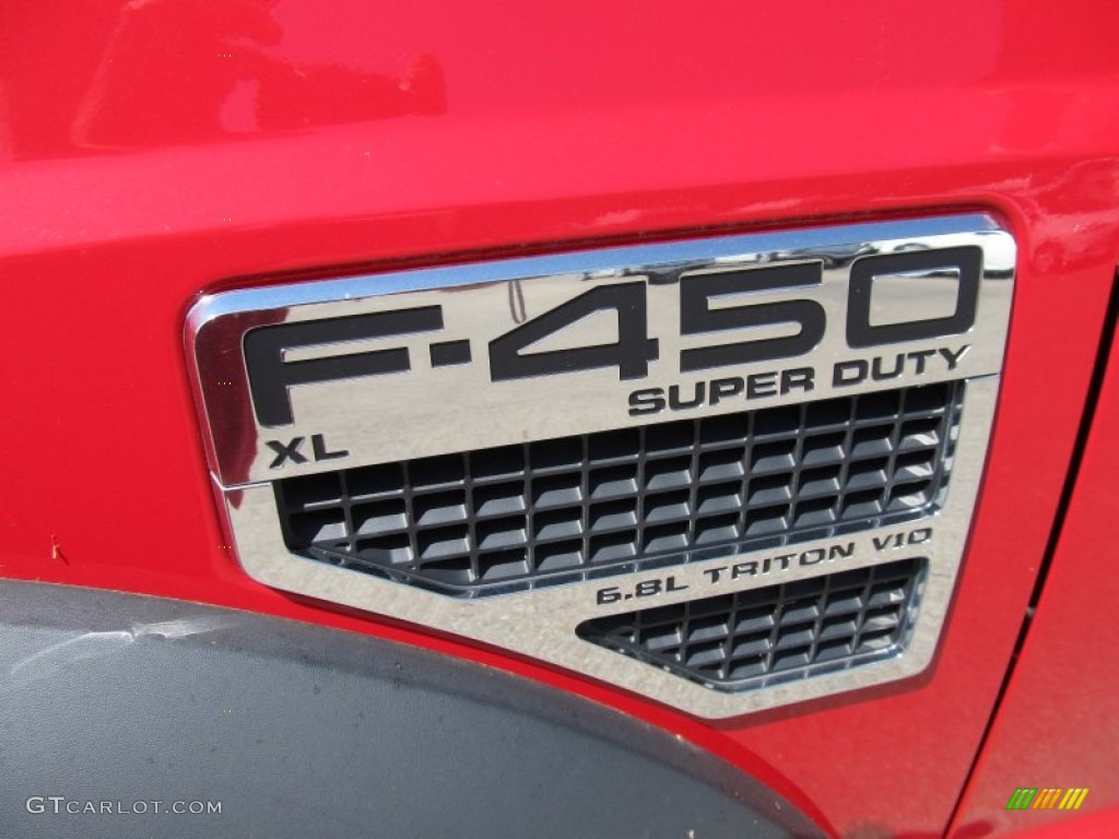 2008 Ford F450 Super Duty XL Regular Cab 4x4 Dump Truck Marks and Logos Photos