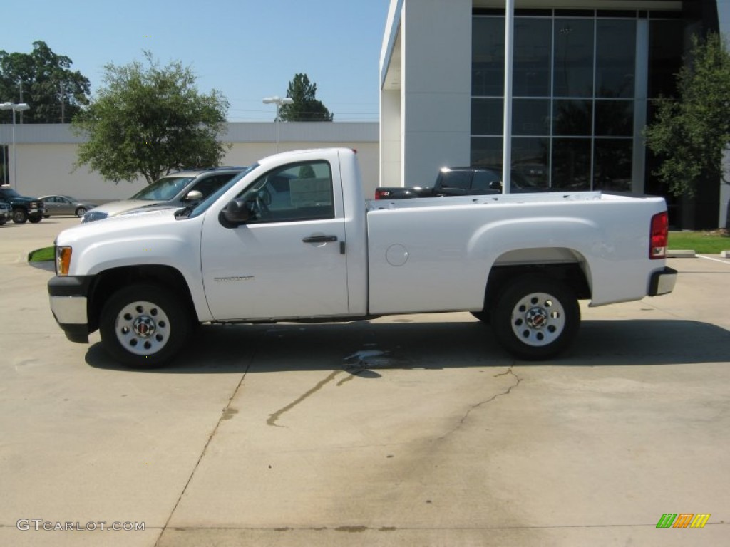 Summit White 2011 GMC Sierra 1500 Regular Cab Exterior Photo #51200897