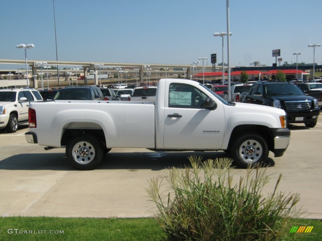 Summit White 2011 GMC Sierra 1500 Regular Cab Exterior Photo #51200951