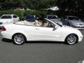 2008 Arctic White Mercedes-Benz CLK 350 Cabriolet  photo #2