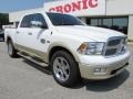 Bright White 2011 Dodge Ram 1500 Laramie Longhorn Crew Cab