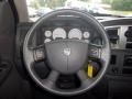 Medium Slate Gray 2008 Dodge Ram 1500 SLT Regular Cab Steering Wheel