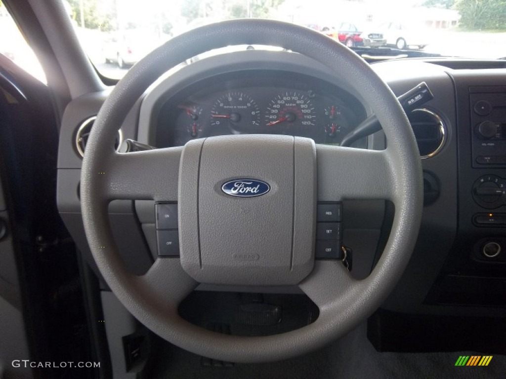 2007 F150 XLT SuperCab - Dark Blue Pearl Metallic / Medium Flint photo #10