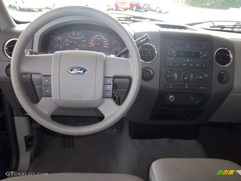 2007 F150 XLT SuperCab - Dark Blue Pearl Metallic / Medium Flint photo #12
