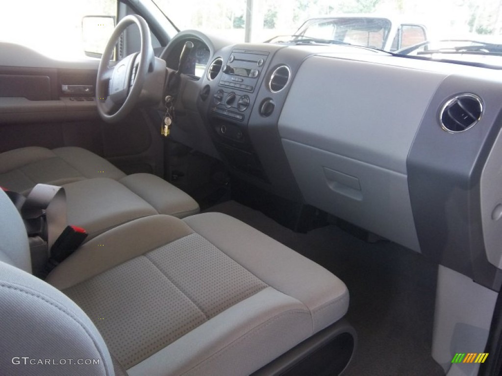 2007 F150 XLT SuperCab - Dark Blue Pearl Metallic / Medium Flint photo #16