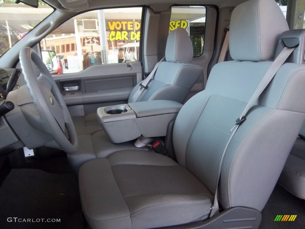 2007 F150 XLT SuperCab - Dark Blue Pearl Metallic / Medium Flint photo #18