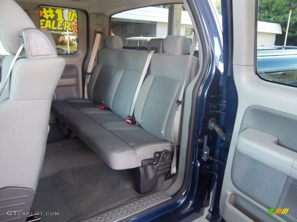 2007 F150 XLT SuperCab - Dark Blue Pearl Metallic / Medium Flint photo #19