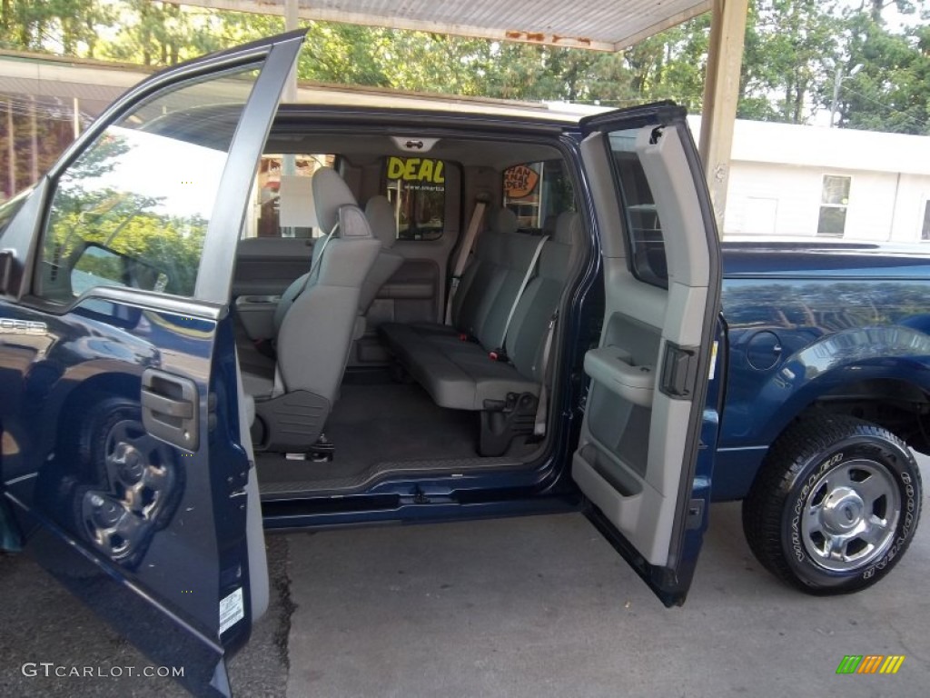 2007 F150 XLT SuperCab - Dark Blue Pearl Metallic / Medium Flint photo #20