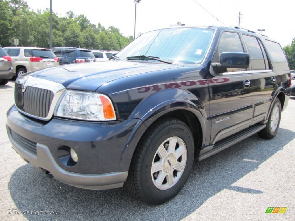 2004 Navigator Ultimate - True Blue Metallic / Dove Grey photo #3