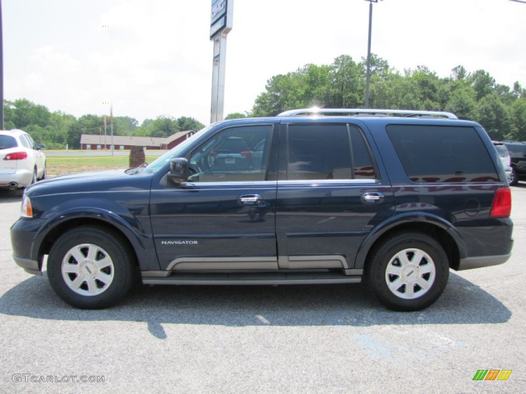 2004 Navigator Ultimate - True Blue Metallic / Dove Grey photo #4