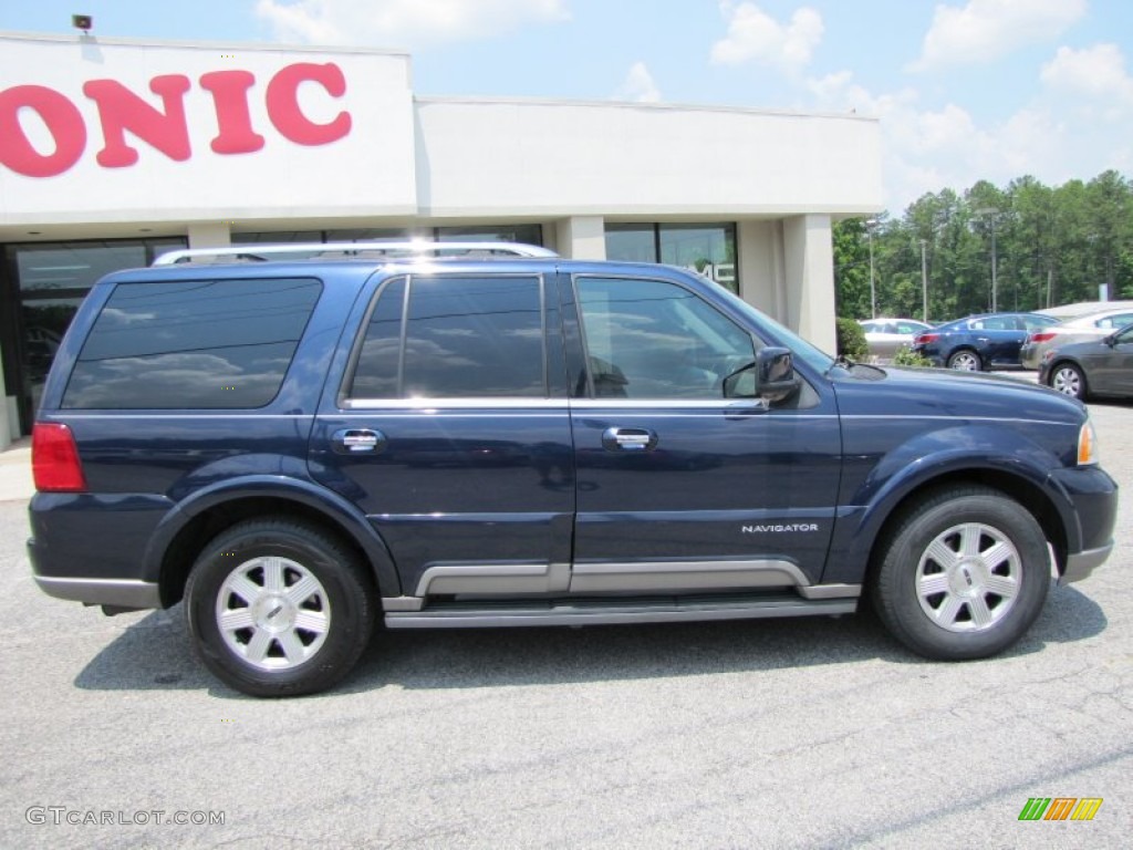 2004 Navigator Ultimate - True Blue Metallic / Dove Grey photo #8