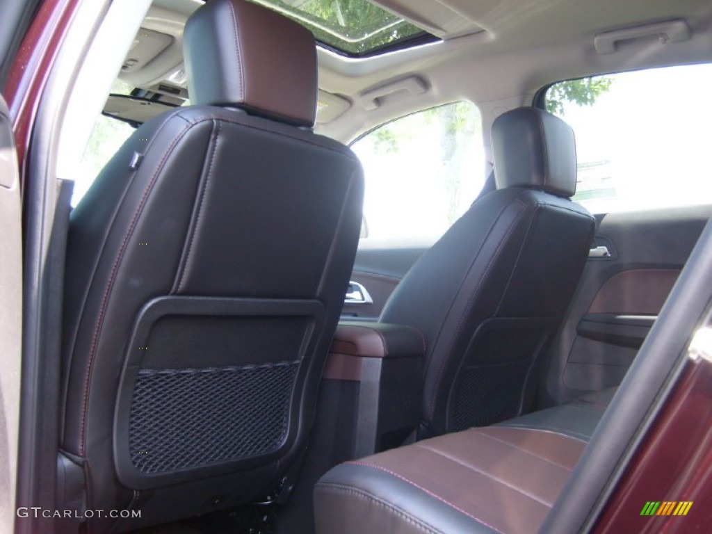 Brownstone/Jet Black Interior 2011 Chevrolet Equinox LTZ AWD Photo #51203561