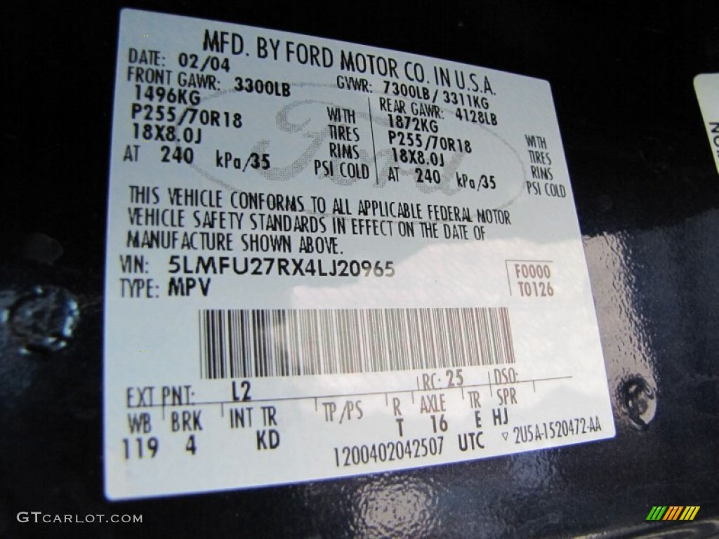 2004 Navigator Ultimate - True Blue Metallic / Dove Grey photo #27