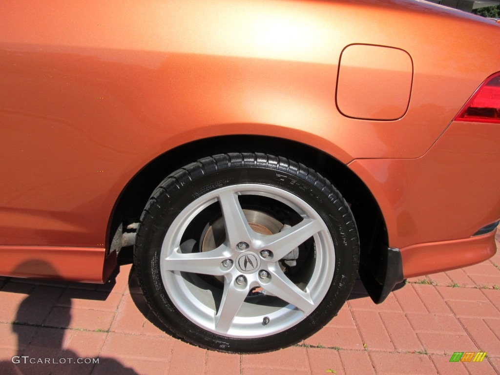 2006 RSX Type S Sports Coupe - Blaze Orange Metallic / Ebony photo #9