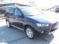 2011 Cosmic Blue Metallic Mitsubishi Outlander SE AWD  photo #7