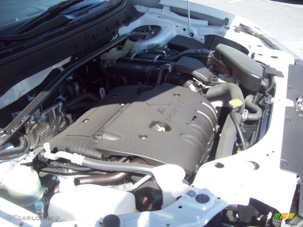 2011 Outlander SE AWD - Diamond White Pearl / Black photo #25