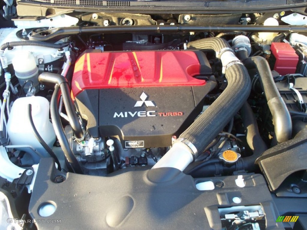 2011 Mitsubishi Lancer Evolution GSR 2.0 Liter Turbocharged DOHC 16-Valve MIVEC 4 Cylinder Engine Photo #51206018