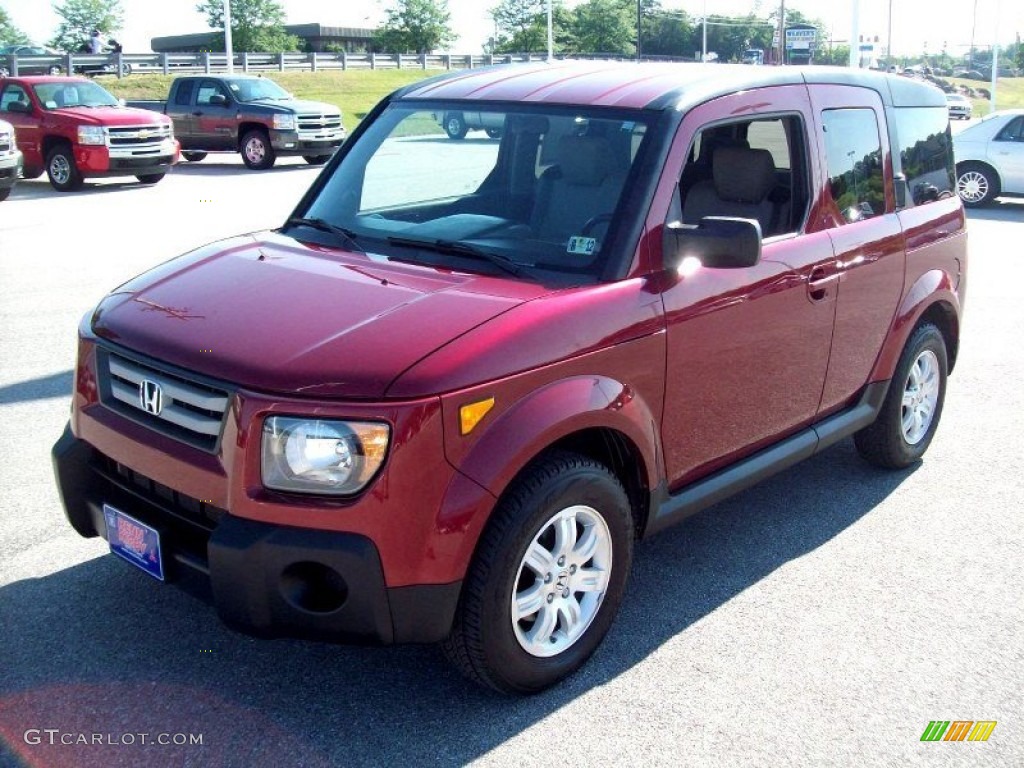 Tango Red Pearl 2007 Honda Element EX AWD Exterior Photo #51207200