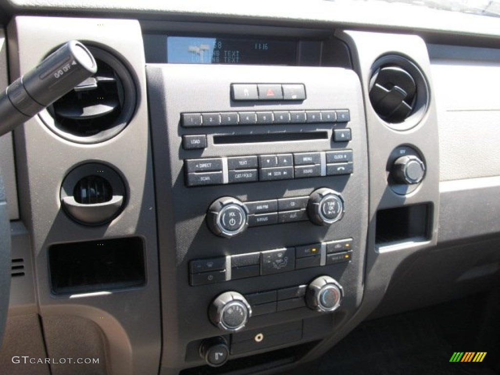 2010 F150 STX Regular Cab - Sterling Grey Metallic / Medium Stone photo #17
