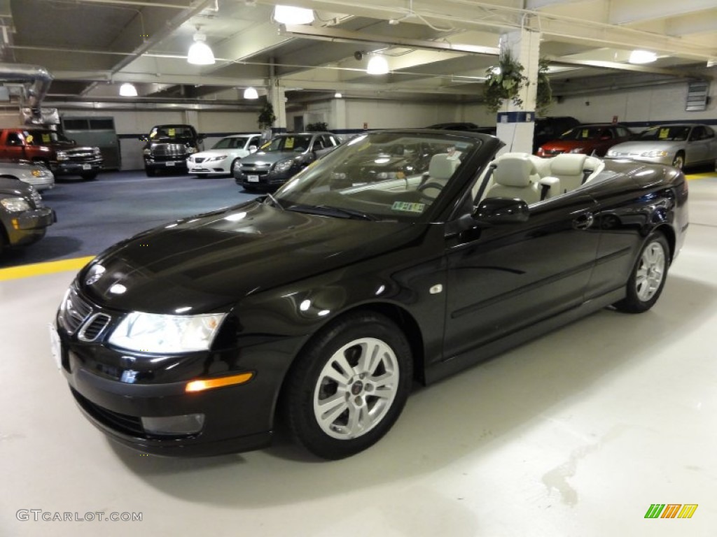 Black Saab 9-3