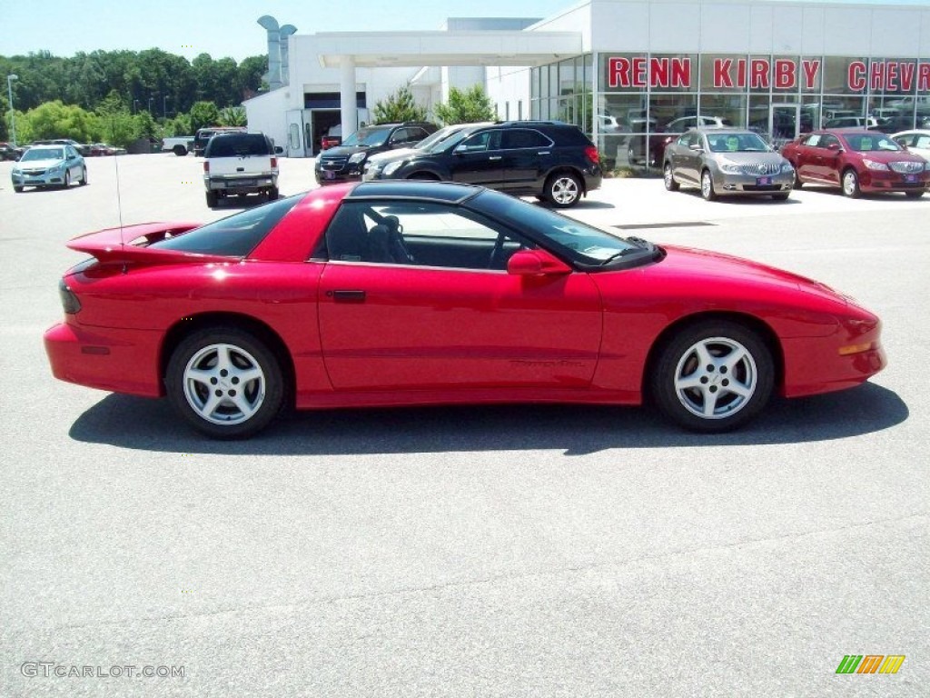 1997 Firebird Trans Am Coupe - Bright Red / Dark Pewter photo #3