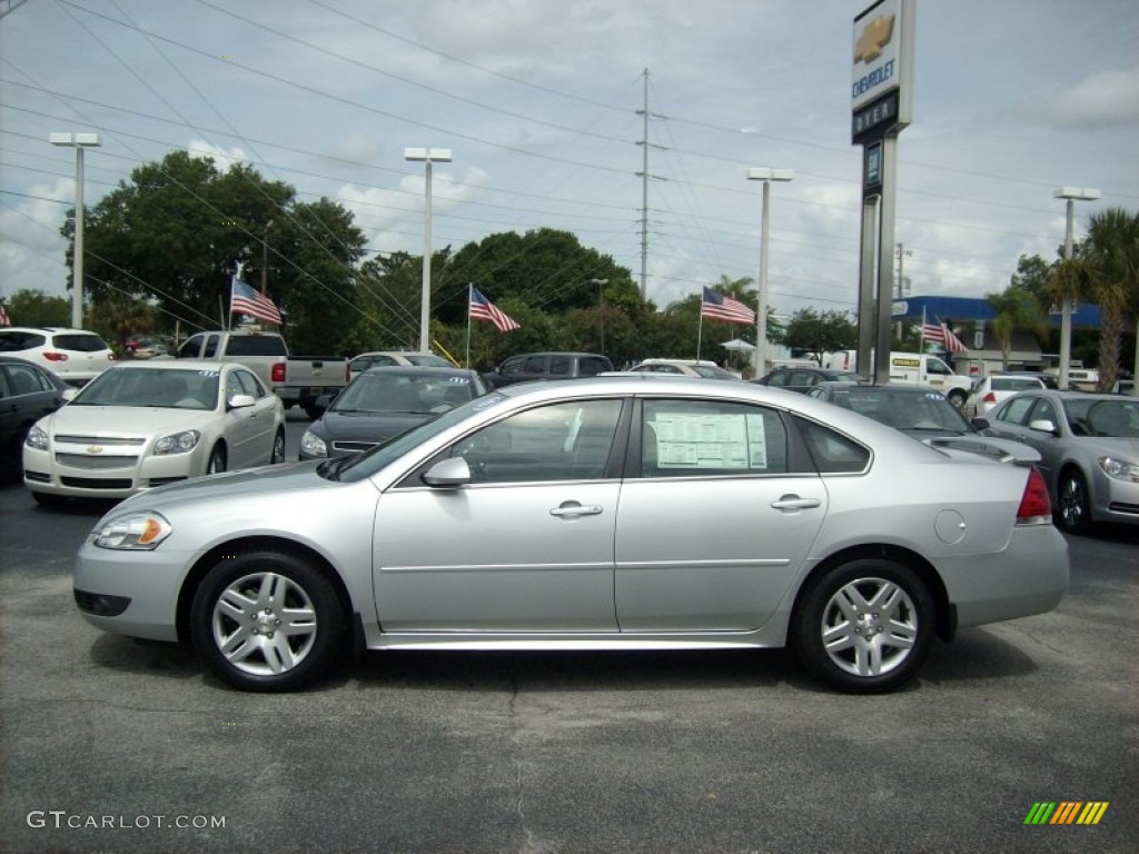 2011 Impala LT - Silver Ice Metallic / Gray photo #3