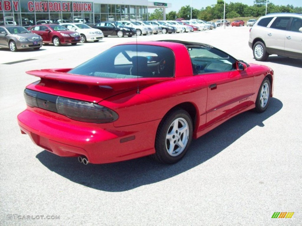 1997 Firebird Trans Am Coupe - Bright Red / Dark Pewter photo #12