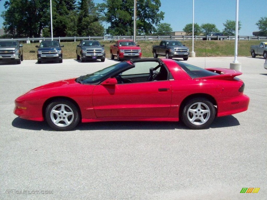 1997 Firebird Trans Am Coupe - Bright Red / Dark Pewter photo #13
