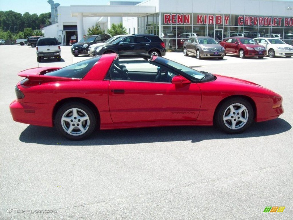 1997 Firebird Trans Am Coupe - Bright Red / Dark Pewter photo #14