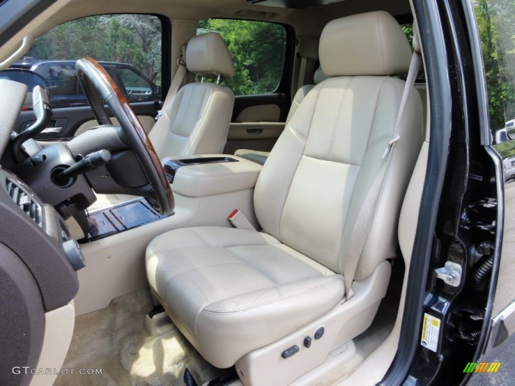 Cocoa/Light Cashmere Interior 2007 GMC Sierra 1500 Denali Crew Cab 4WD Photo #51207722