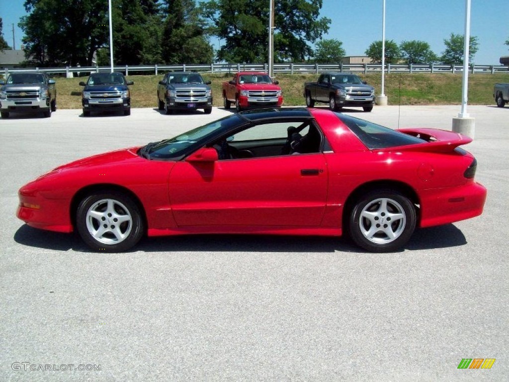 1997 Firebird Trans Am Coupe - Bright Red / Dark Pewter photo #15