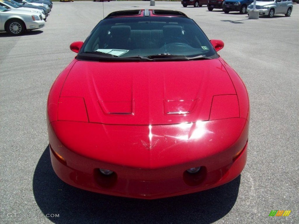 1997 Firebird Trans Am Coupe - Bright Red / Dark Pewter photo #16