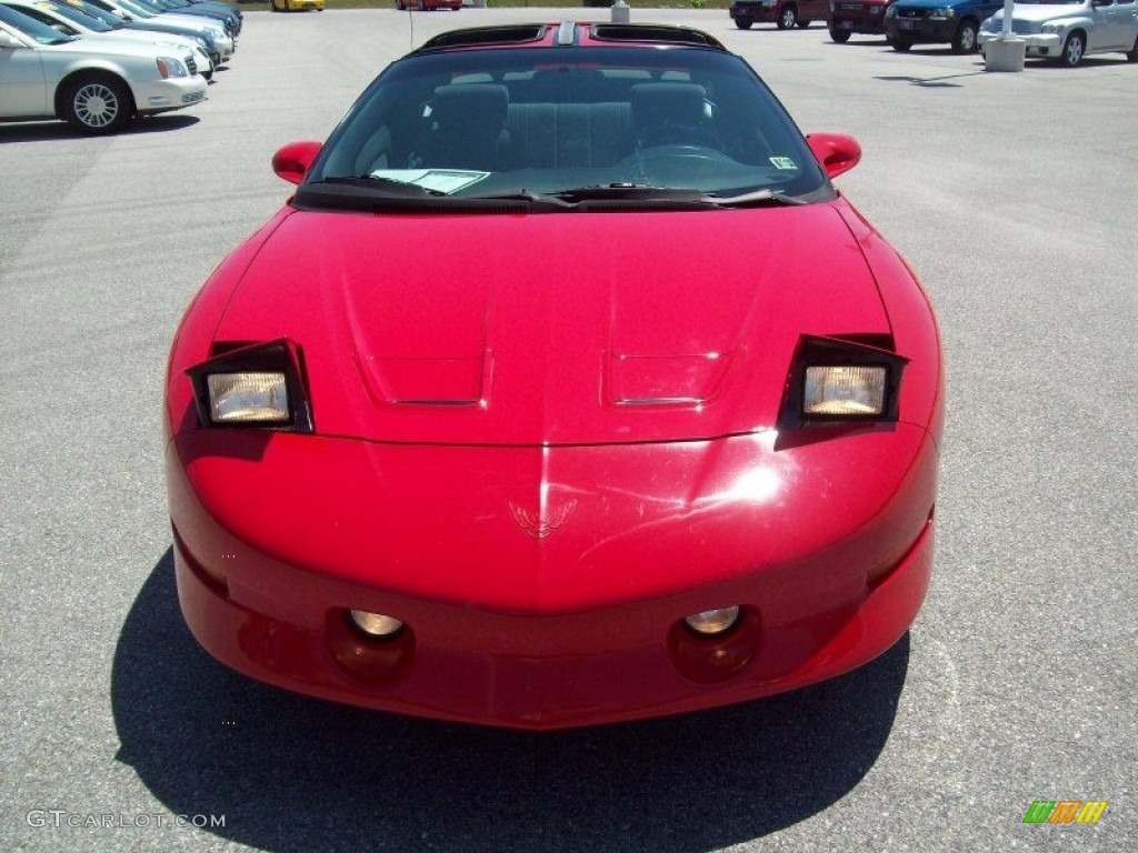 1997 Firebird Trans Am Coupe - Bright Red / Dark Pewter photo #17