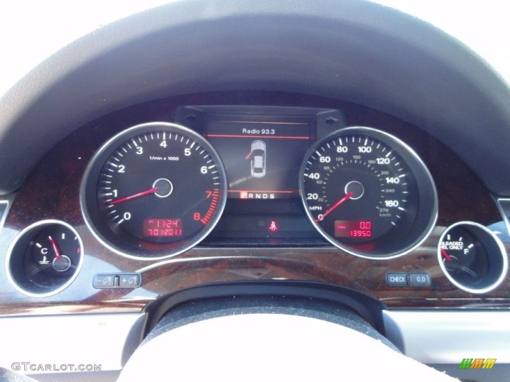 2010 Audi A8 L 4.2 quattro Gauges Photo #51208481