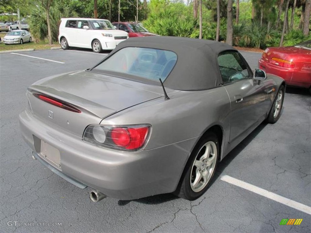 2000 S2000 Roadster - Silver Stone Metallic / Black/Red Leather photo #2