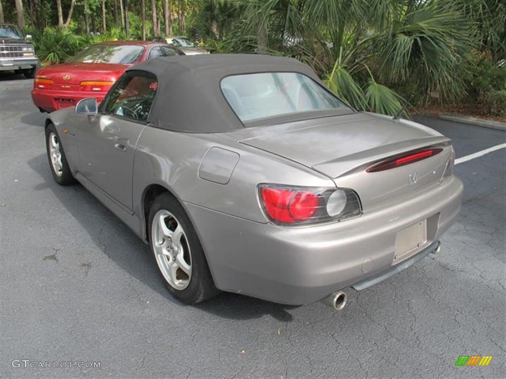 2000 S2000 Roadster - Silver Stone Metallic / Black/Red Leather photo #3