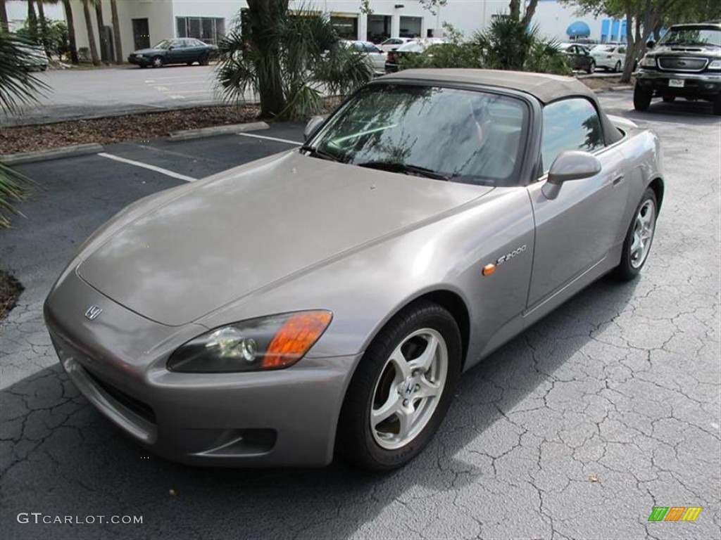 2000 S2000 Roadster - Silver Stone Metallic / Black/Red Leather photo #4
